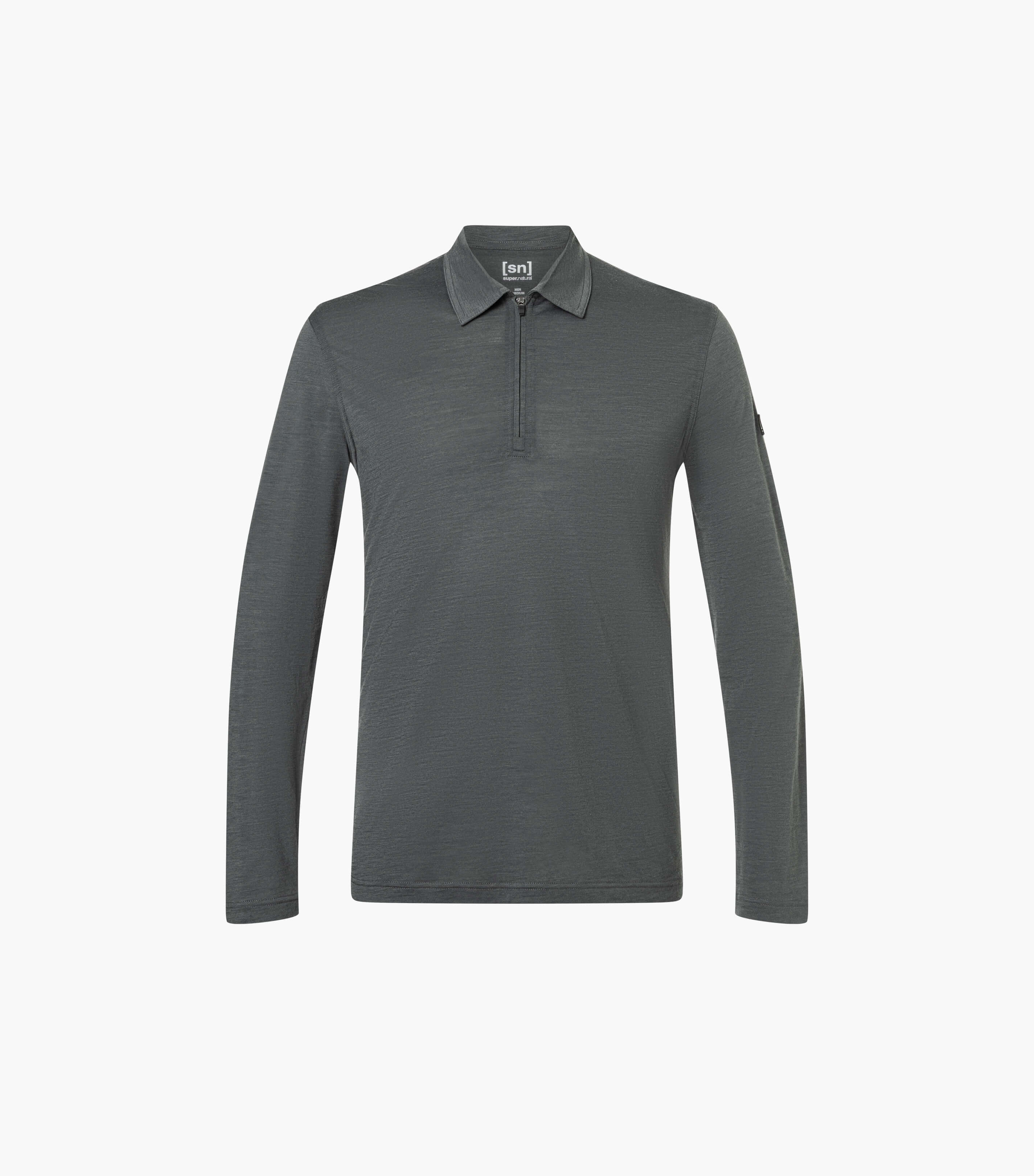 ZIP POLO LS