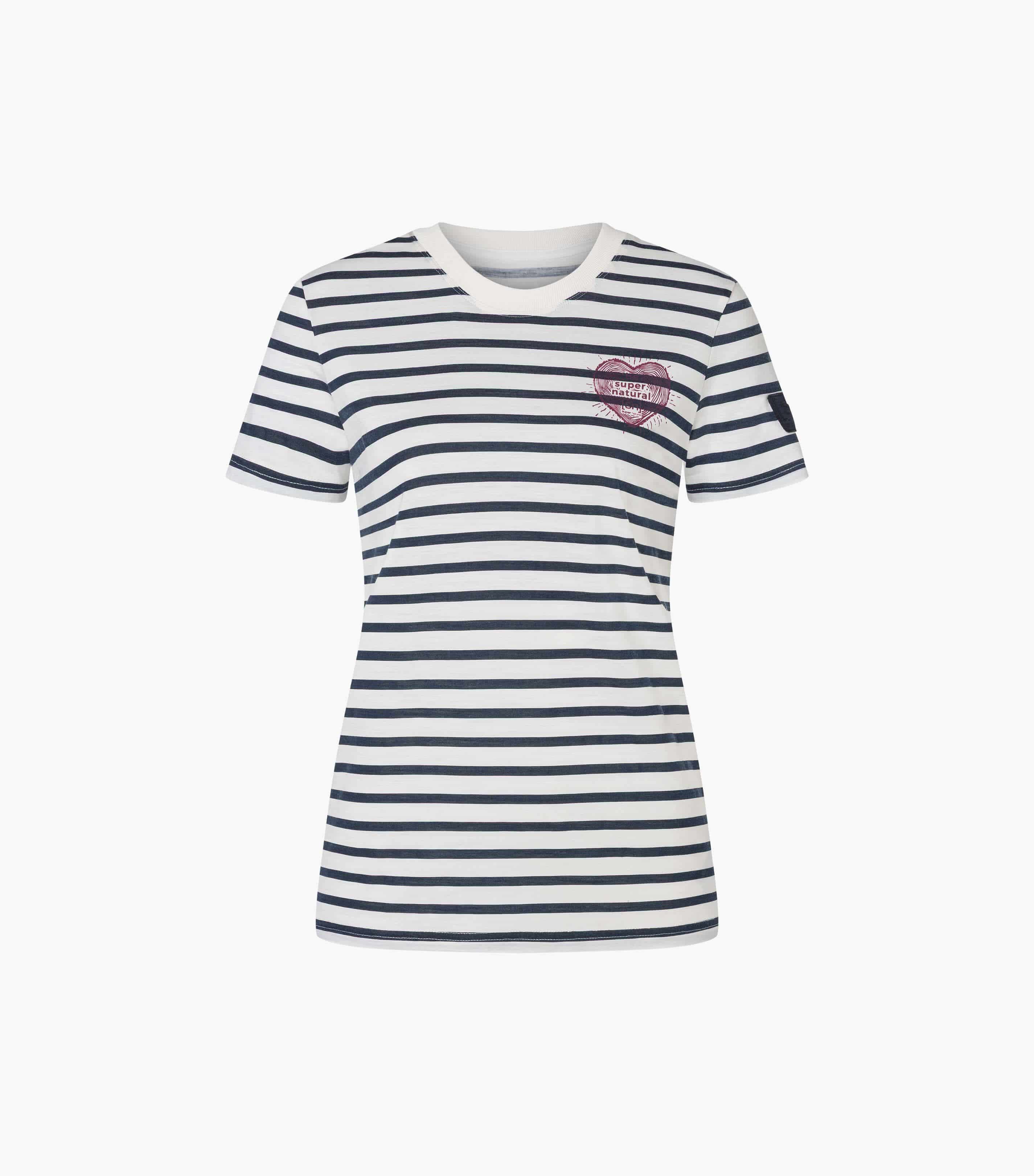 STRIPE HEARTWOOD BIO J TEE