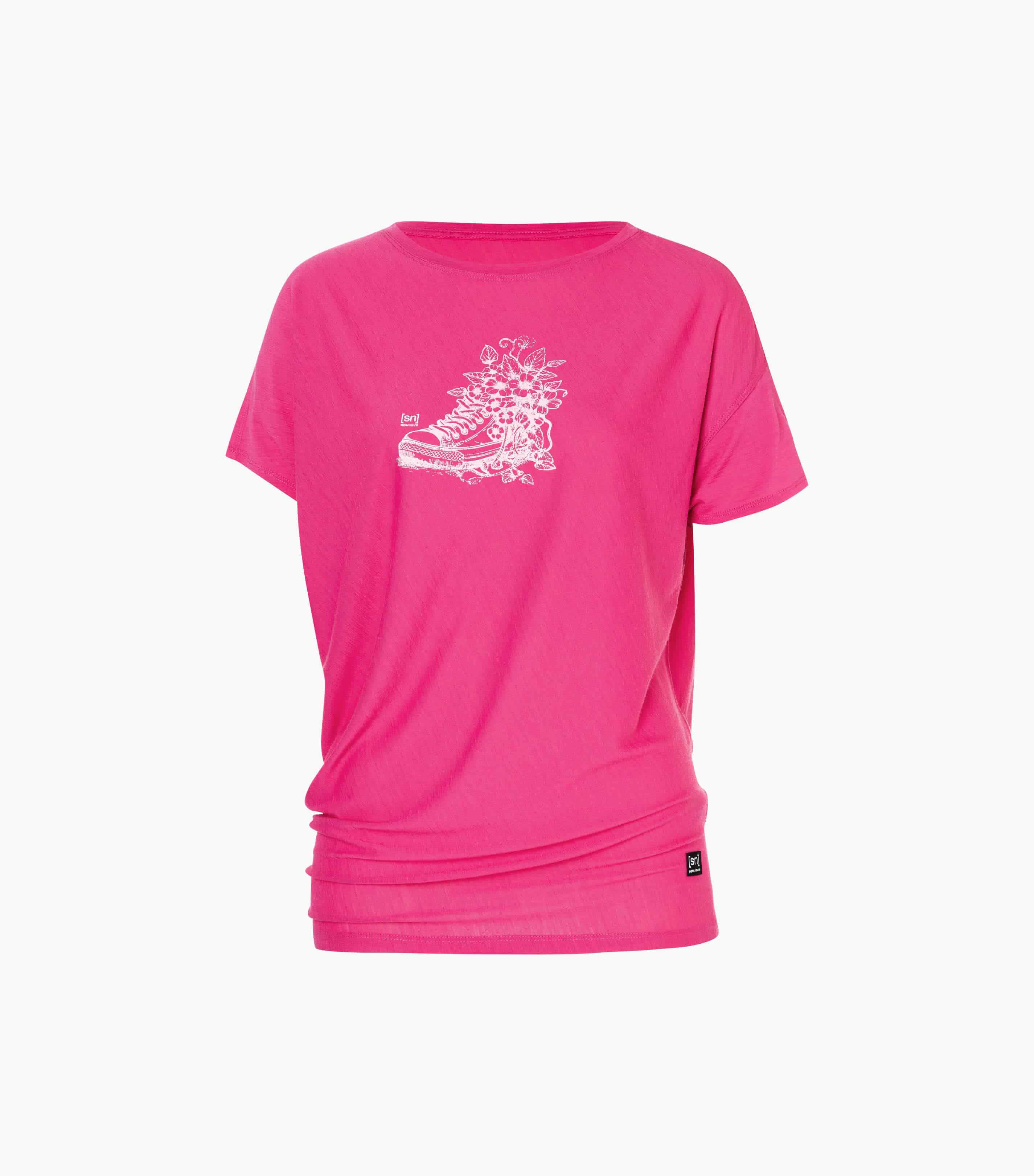 FLOWER SNEAKERS LOOSE TEE