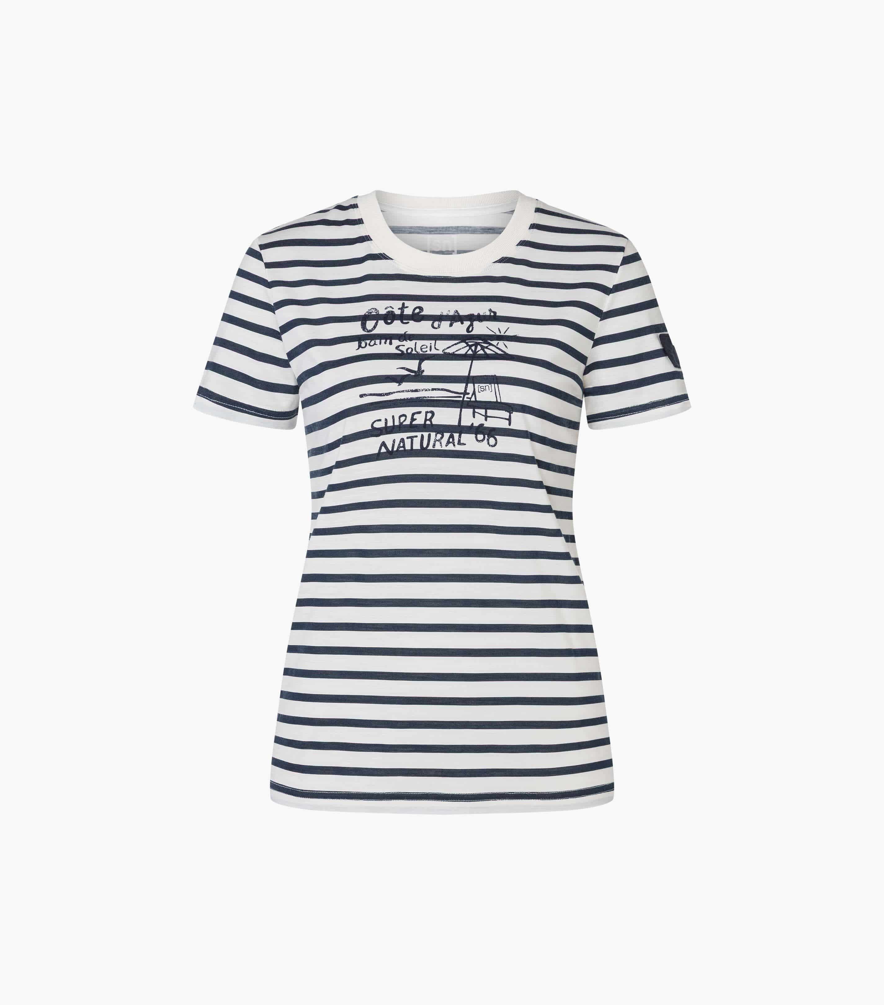 STRIPE COTE D'AZUR BIO J TEE