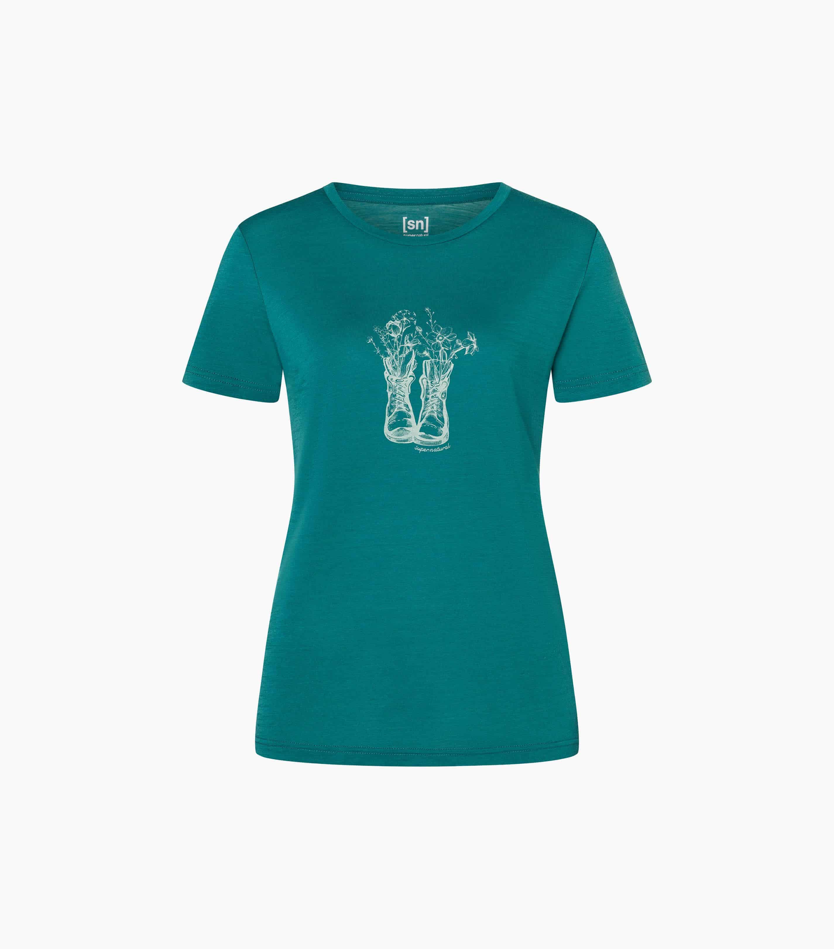FLOWER BOOTS TEE